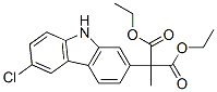 diethyl (6-chloro-9H-carbazol-2-yl)methylmalonate CAS#: 71208-55-4