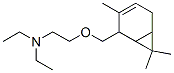 diethyl[2-[(3,7,7-trimethylbicyclo[4.1.0]hept-3-en-2-yl)methoxy]ethyl]amine CAS#: 70424-77-0