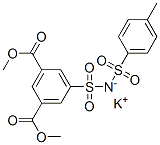 dimethyl 5-(N-tosylsulphamoyl)isophthalate, potassium salt CAS#: 70364-24-8