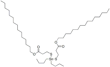 dipentadecyl 3,3'-[(dibutylstannylene)bis(thio)]dipropionate CAS#: 70969-63-0