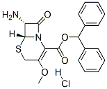 diphenylmethyl (6R-trans)-7-amino-3-methoxy-8-oxo-5-thia-1-azabicyclo[4.2.0]oct-2-ene-2-carboxylate monohydrochloride CAS#: 71613-81-5