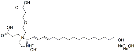 disodium 1-[2-(2-carboxyethoxy)ethyl]-1-(2-carboxyethyl)-2-(heptadecadienyl)-4,5-dihydro-1H-imidazolium hydroxide CAS#: 71929-15-2