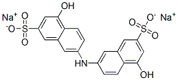 disodium 7,7'-iminobis(4-hydroxynaphthalene-2-sulphonate) CAS#: 71786-27-1
