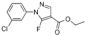 ethyl 1-(3-chlorophenyl)-5-fluoro-1H-pyrazole-4-carboxylate CAS#: 1269292-55-8