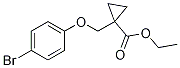 ethyl 1-((4-broMophenoxy)Methyl)cyclopropanecarboxylate CAS#: 1311265-17-4