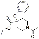 ethyl 1-acetyl-4-phenoxy-piperidine-4-carboxylate CAS#: 71404-11-0