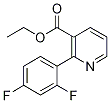 ethyl 2-(2,4-difluorophenyl)nicotinate CAS#: 1219503-87-3