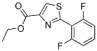 ethyl 2-(2,6-difluorophenyl)thiazole-4-carboxylate CAS#: 1187056-38-7