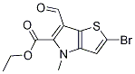 ethyl 2-broMo-6-forMyl-4-Methyl-4H-thieno[3,2-b]pyrrole-5-carboxylate CAS#: 1221186-55-5