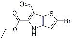 ethyl 2-broMo-6-forMyl-4H-thieno[3,2-b]pyrrole-5-carboxylate CAS#: 1221186-54-4