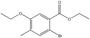 ethyl 2-bromo-5-ethoxy-4-methylbenzoate CAS#: 1350759-94-2