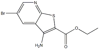 ethyl 3-amino-5-bromothieno[2,3-b]pyridine-2-carboxylate CAS#: 1234616-31-9
