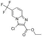 ethyl 3-chloro-6-(trifluoromethyl)imidazo[1,2-a]pyridine-2-carboxylate CAS#: 1135283-40-7