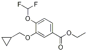 ethyl 3-(cyclopropylMethoxy)-4-(difluoroMethoxy)benzoate CAS#: 1180526-15-1