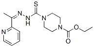 ethyl 4-[(1-pyridin-2-ylethylideneamino)thiocarbamoyl]piperazine-1-car boxylate CAS#: 71555-52-7