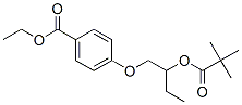ethyl 4-[2-(2,2-dimethylpropanoyloxy)butoxy]benzoate CAS#: 71251-33-7