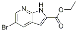 ethyl 5-broMo-1H-pyrrolo[2,3-b]pyridine-2-carboxylate CAS#: 1222175-21-4