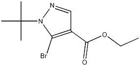 ethyl 5-bromo-1-tert-butyl-1H-pyrazole-4-carboxylate CAS#: 1245272-40-5