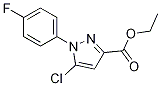 ethyl 5-chloro-1-(4-fluorophenyl)-1H-pyrazole-3-carboxylate CAS#: 1269293-49-3