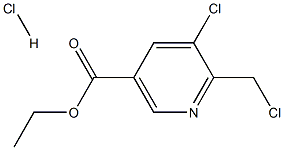 ethyl 5-chloro-6-(chloroMethyl)nicotinate hydrochloride CAS#: 1384264-44-1