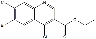 ethyl 6-broMo-4,7-dichloroquinoline-3-carboxylate CAS#: 1260821-25-7