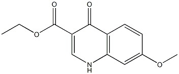 ethyl 7-methoxy-4-oxo-1,4-dihydroquinoline-3-carboxylate CAS#: 71083-05-1