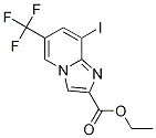 ethyl 8-iodo-6-(trifluoromethyl)imidazo[1,2-a]pyridine-2-carboxylate CAS#: 1135283-39-4