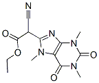 ethyl alpha-cyano-2,3,6,7-tetrahydro-1,3,7-trimethyl-2,6-dioxo-1H-purine-8-acetate CAS#: 71436-97-0
