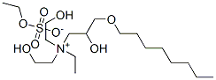 ethylbis(2-hydroxyethyl)[2-hydroxy-3-(octyloxy)propyl]ammonium ethyl sulphate CAS#: 70776-73-7