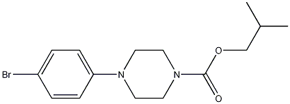 isobutyl 4-(4-bromophenyl)piperazine-1-carboxylate CAS#: 1226808-71-4