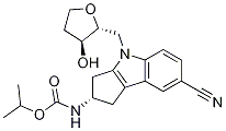 isopropyl ((S)-7-cyano-4-(((2R,3S)-3-hydroxytetrahydrofuran-2-yl)Methyl)-1,2,3,4-tetrahydrocyclopenta[b]indol-2-yl)carbaMate CAS#: 1307213-00-8