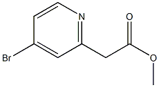 methyl 2-(4-bromopyridin-2-yl)acetate CAS#: 1354021-08-1