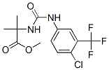 methyl 2-[[4-chloro-3-(trifluoromethyl)phenyl]carbamoylamino]-2-methyl -propanoate CAS#: 70842-02-3