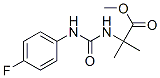 methyl 2-[(4-fluorophenyl)carbamoylamino]-2-methyl-propanoate CAS#: 70974-14-0
