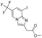 methyl 2-[8-iodo-6-(trifluoromethyl)imidazo[1,2-a]pyridin-2-yl]acetate CAS#: 1092352-47-0