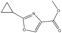 methyl 2-cyclopropyloxazole-4-carboxylate CAS#: 1344088-62-5