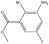 methyl 3-amino-2-bromo-5-fluorobenzoate CAS#: 1342063-52-8