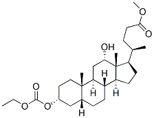 methyl 3alpha-[(ethoxycarbonyl)oxy]-12alpha-hydroxy-5beta-cholan-24-oate CAS#: 70779-09-8