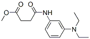 methyl 4-[[3-(diethylamino)phenyl]amino]-4-oxobutyrate CAS#: 72010-74-3