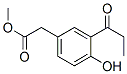 methyl 4-hydroxy-3-(1-oxopropyl)phenylacetate CAS#: 71662-41-4