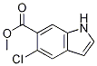 methyl 5-chloro-1H-indole-6-carboxylate CAS#: 1245643-61-1