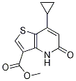 methyl 7-cyclopropyl-5-oxo-4,5-dihydrothieno[3,2-b]pyridine-3-carboxylate CAS#: 1251033-78-9