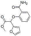 methyl alpha-[2-(aminocarbonyl)phenoxy]furan-2-acetate CAS#: 71486-51-6
