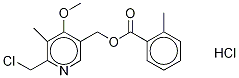 o-Toluic Acid (4-Methoxy-6-chloroMethyl-5-Methyl-3-pyridinyl)Methyl Ester Hydrochl CAS#: 1215661-49-6