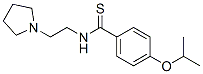 p-Isopropoxy-N-[2-(1-pyrrolidinyl)ethyl]benzothioamide CAS#: 72004-10-5