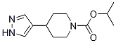 propan-2-yl 4-(1H-pyrazol-4-yl)piperidine-1-carboxylate CAS#: 1245645-53-7