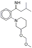 rac-3-Methyl-1-[2-(1-{3-hydroxy-3-O-methoxymethyl}piperidinyl)phenyl]butylimine CAS#: 1246816-58-9