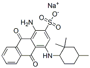 sodium 1-amino-9,10-dihydro-9,10-dioxo-4-[(2,2,4-trimethylcyclohexyl)amino]anthracene-2-sulphonate CAS#: 71873-46-6
