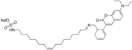 sodium 2-[7-(diethylamino)-2-oxo-2H-1-benzopyran-3-yl]-1H-benzimidazolesulphonate CAS#: 70267-73-1