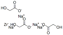 sodium tris(hydroxyacetate-O1,O2)oxozirconate(1-) CAS#: 71888-59-0